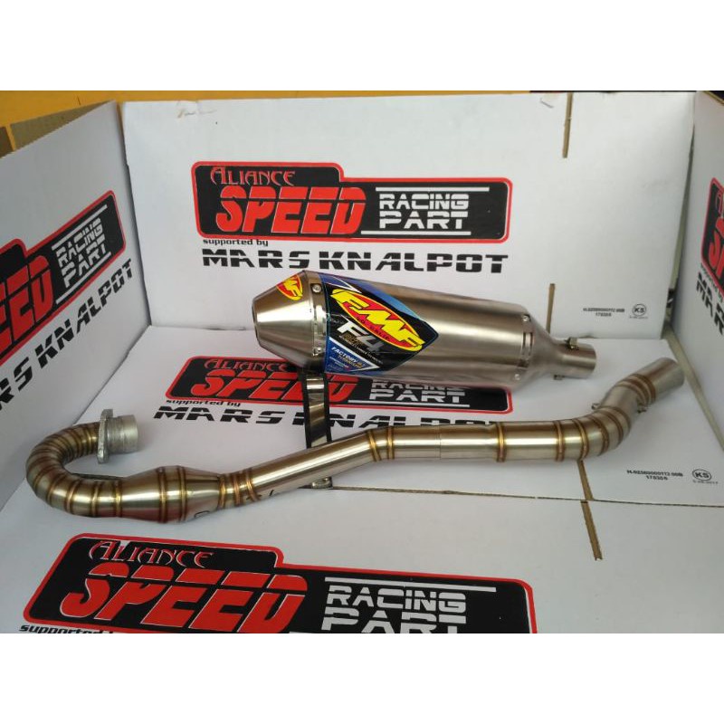 Knalpot RACING FMF power core klx CRF dtracker fmf F4 fullstenlis