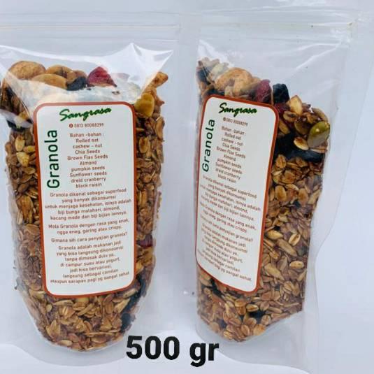 

✩ granola enak 500 gram granola ✽