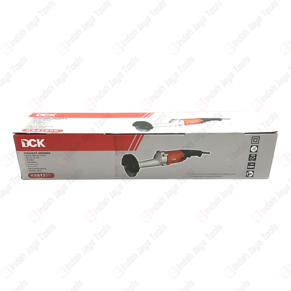 DCK KSS125B Mesin Gerinda Lurus 5&quot; Straight Grinder Poles Stainless