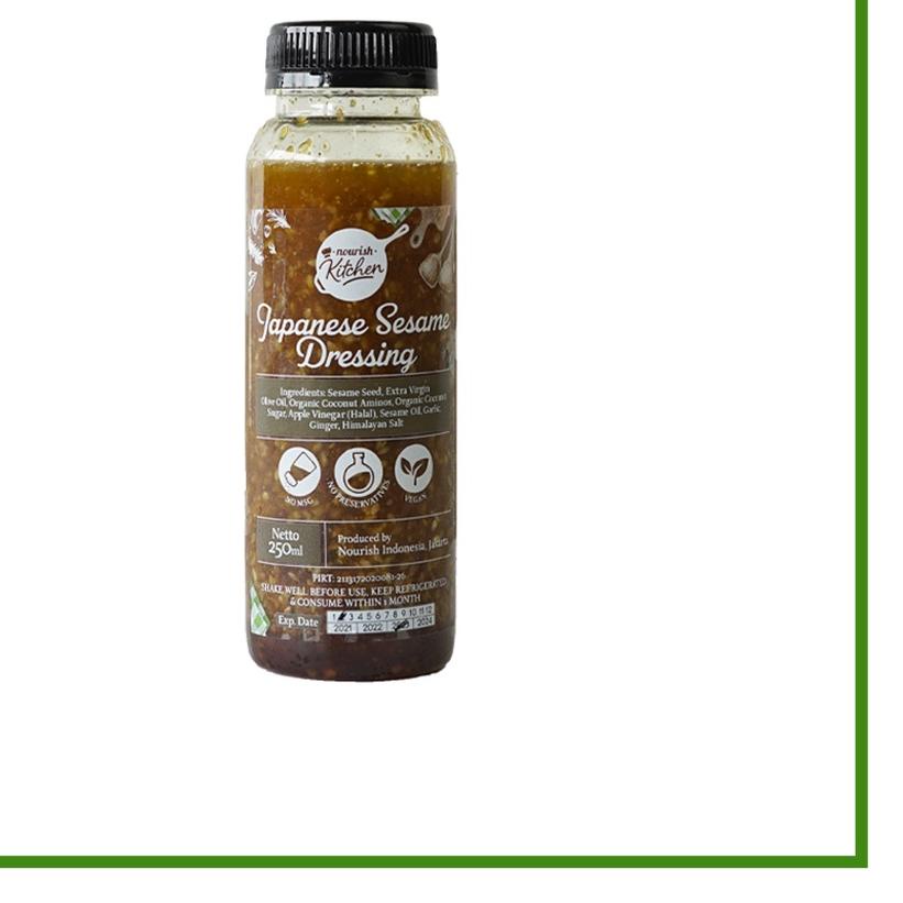 

✥ Japanese Sesame Dressing Salad Halal 250 ml ❁