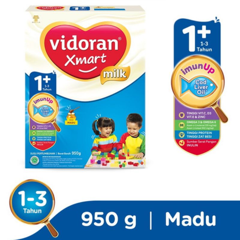 

Vidoran xmart 1+ 950gr Madu