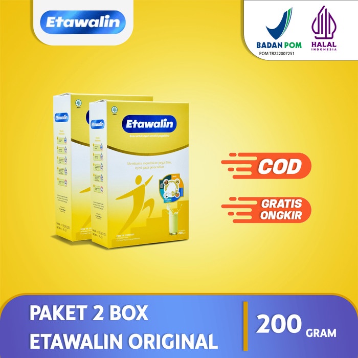 

[ COD ] 2 Box Etawalin - Susu Kesehatan Mencegah Pengapuran Tulang