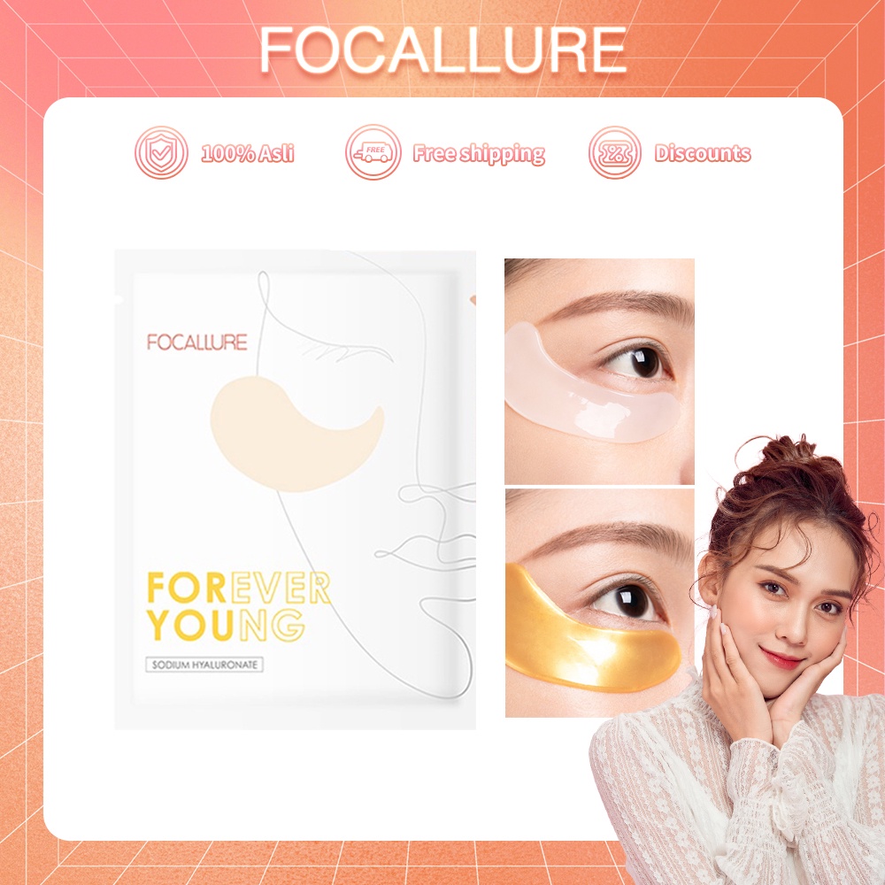 FOCALLURE Cherry Lip Mask&amp; Wrinkles and Dark Circles Remover Eye Mask -Skin Care Whitening Vitamin C Eye Mask Mas FASC02