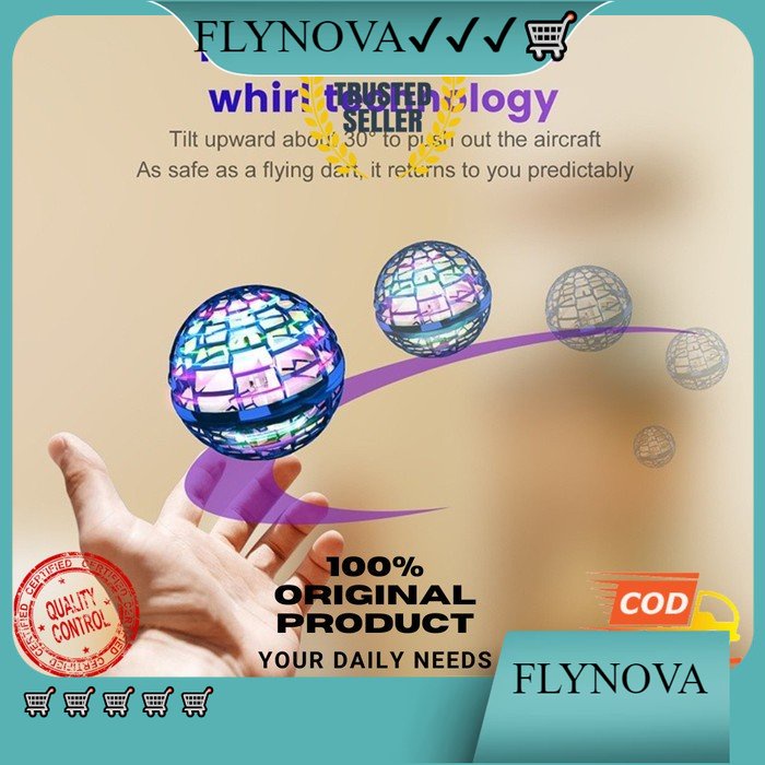 Boomerang Fly orb Magic Drone Hover Ball FN