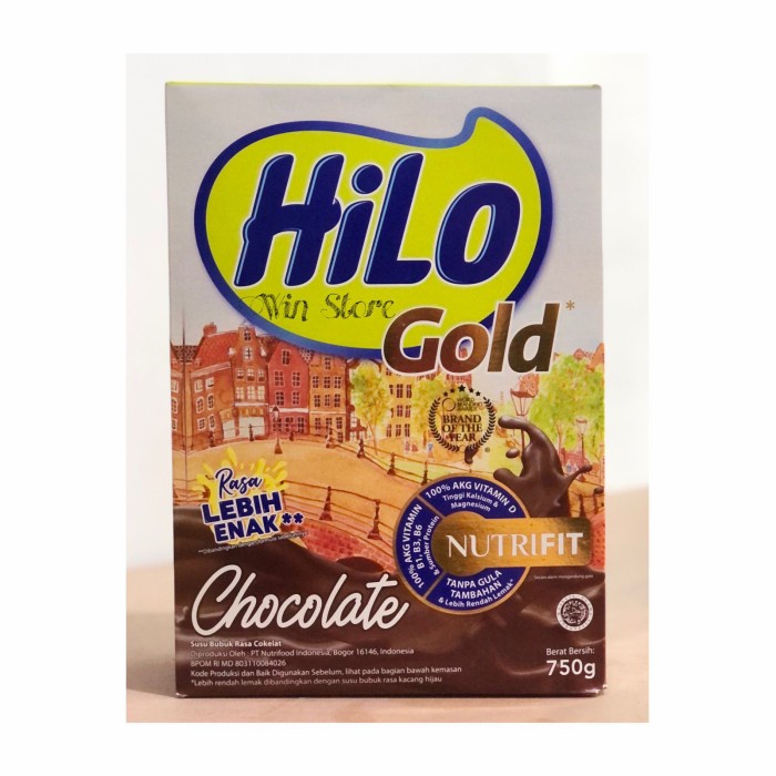 

[ COD ] HiLo Gold Chocolate 750gr