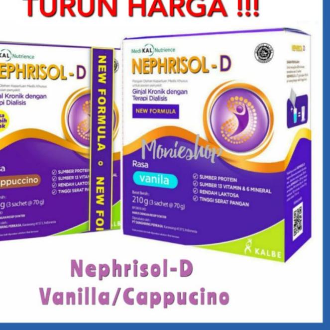 

☃ NEPHRISOL-D 231GR NEPHRISOL DIALISIS Vanilla Cappucino ○