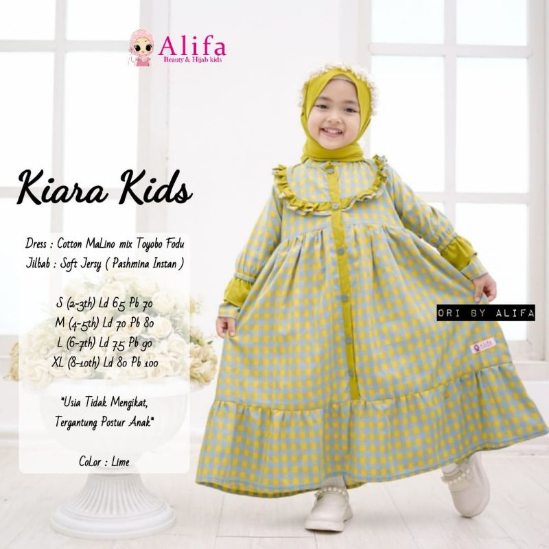 GAMIS ANAK KIARA BY ALIFA