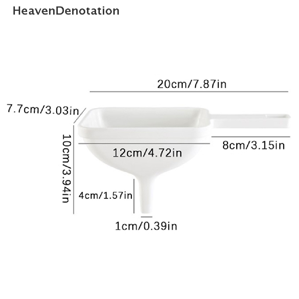 [HeavenDenotation] Japan with Handle Corong Isi Cairan Dispensing Selai Salad Untuk Toples Kaleng HDV