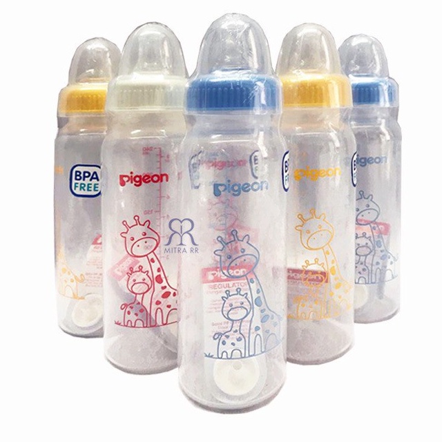 Botol Susu Pigeon Standard Eco Nipple Uk 50ml, 120ml, 240ml