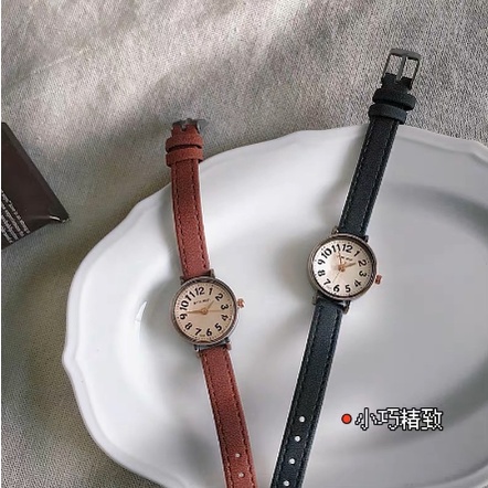 ONNIE Jam tangan VIKEC simple small dial thin strap small waterproof luxury watch