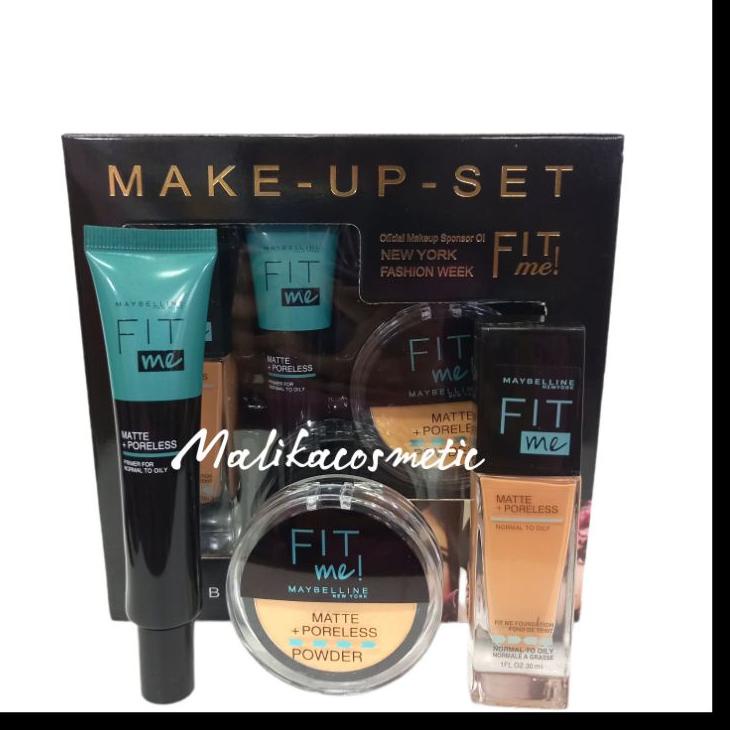❈ MAKE UP SET MAYBELINE FIT ME 3IN1 [ BEDAK - FOUNDATION - PREMIER ] ♬