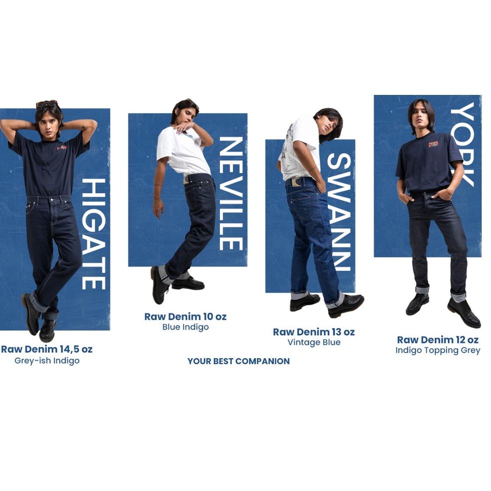 Rekomendasi Pride N Joy - Celana Jeans Raw Denim Collection