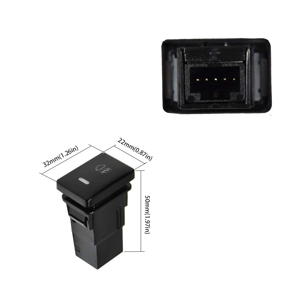 switch foglamp + socket kabel