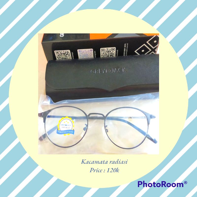 PRELOVED KACAMATA RADIASI GREY JACK