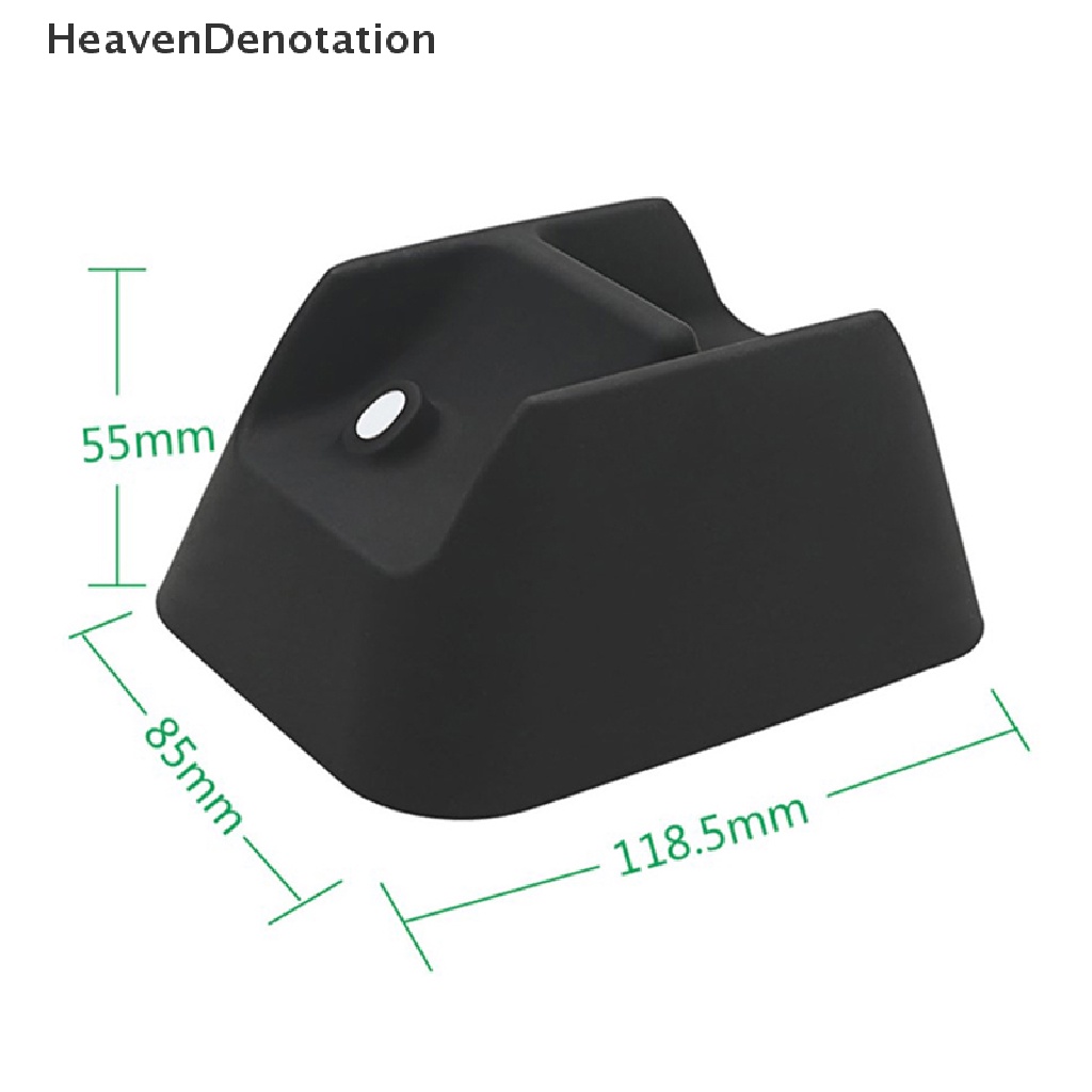 [HeavenDenotation] Headphone Stand Silicone Base Untuk Stabil Headset Holder Vertical Display Stand Support Dengan Bukaan Kabel HDV