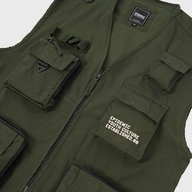 Epidemic Tactical Vest | Rompi Green Warlord