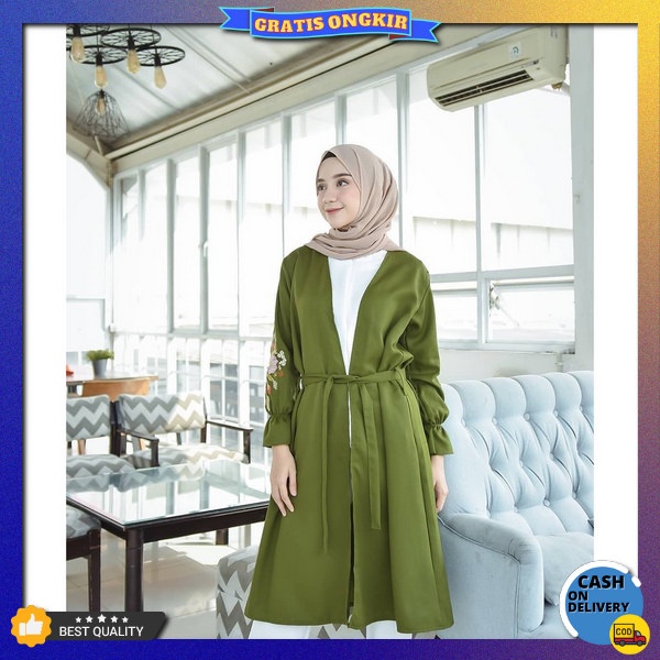 Atasan Murah Thuni Fashion Wanita Kekinian Atadan Tonic Cewe Murah Thunij Perempuan Fashion Muslim M