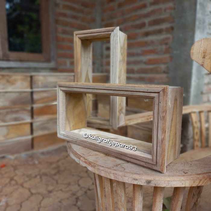 Loster Kayu Jati Minimalis, Roster Lubang Angin Rumah Murah 33 x 16 cm