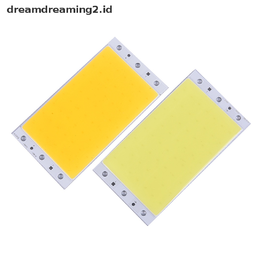 (dream) Lampu LED Panel COB 94x50MM Lampu Strip Ultra Terang Lampu LED Papan COB 10W.