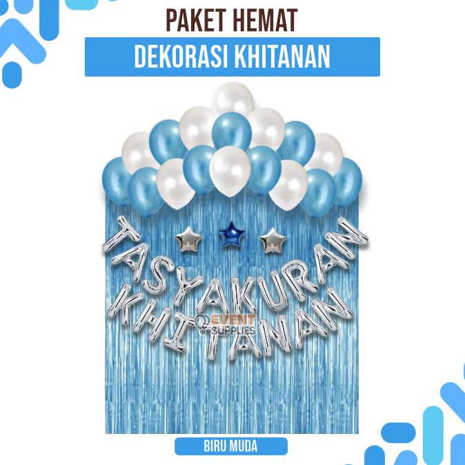 Terlengkap Paket Dekorasi Tasyakuran Khitanan Boy Dekor Anak ram03