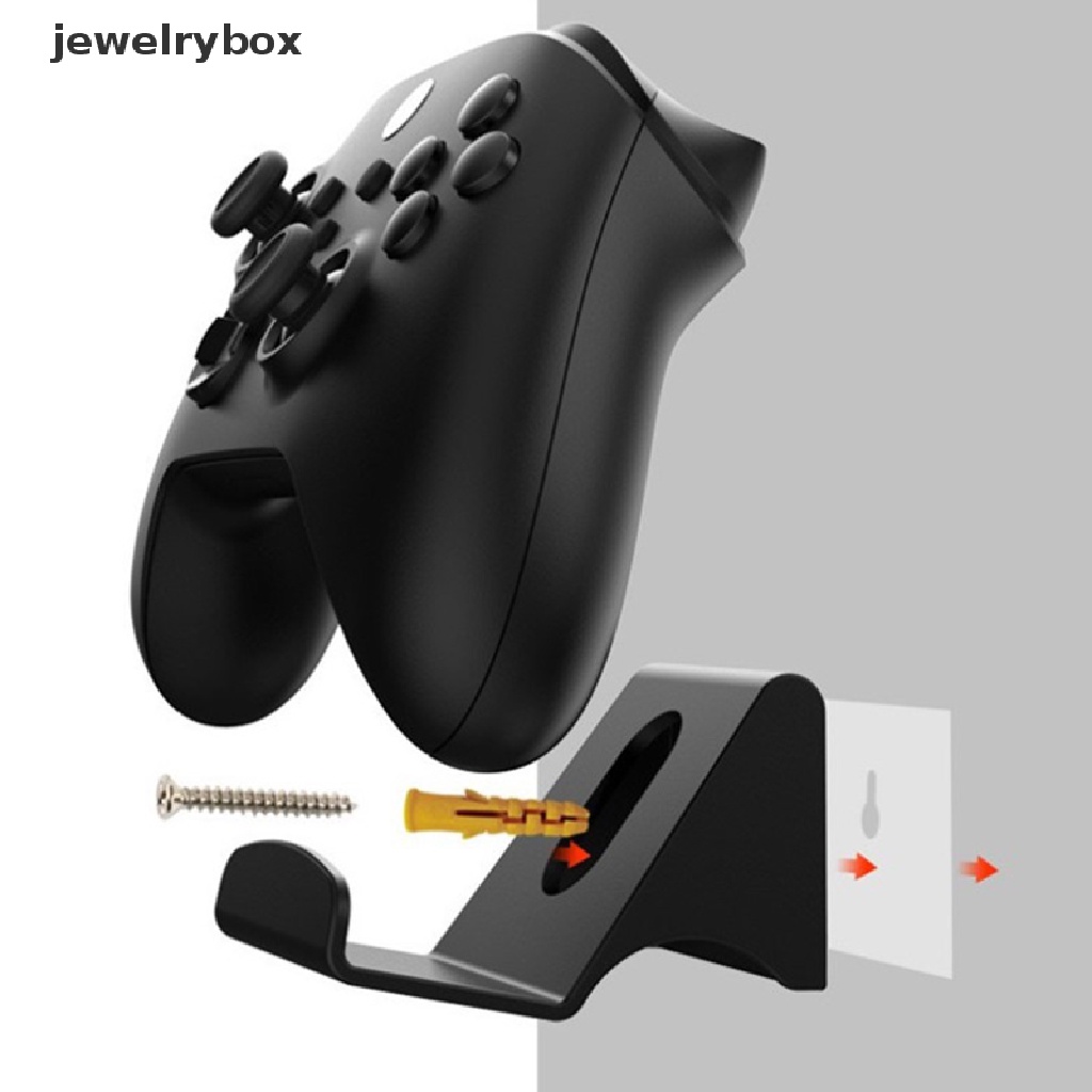[jewelrybox] 2pcs Hiasan Dinding Game Handle Controller Headset Hook Gantungan Universal Penyimpanan Rak Holder Untuk Ps Xbox Switch Pro Butik