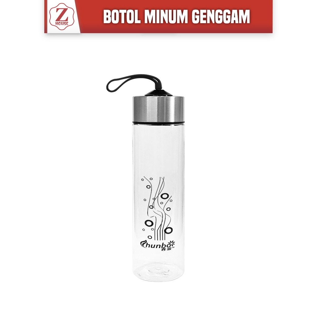 Botol Minum Anak Sekolah 350ml Anti Tumpah Drink Bottle BPA FREE Bahan Plastic Botol Minum Aesthetic Clear Water Bottle Bening Estetik Berkualitas Cantik Premium Botol Plastik Kantor Sekolah Tumblr