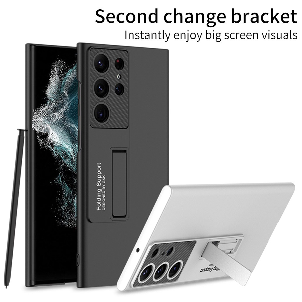 Case GKK Original Samsung Galaxy S23 Ultra/Samsung S23 Plus/Samsung S23 2023 Matte Stand Ultra Thin 