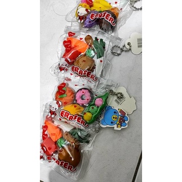 

Penghapus Pensil Karakter Buah Buahan dan Sayur Sayuran Lucu