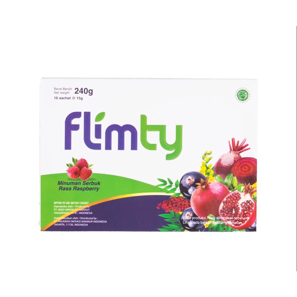 Flimty Fiber 1 Box (16 sachet) - Anti Oksidan Surabaya