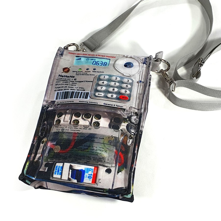 Tas Mini Parodi Meteran Listrik Meter KWH Kado Ultah Tukang Listrik kado lucu unik