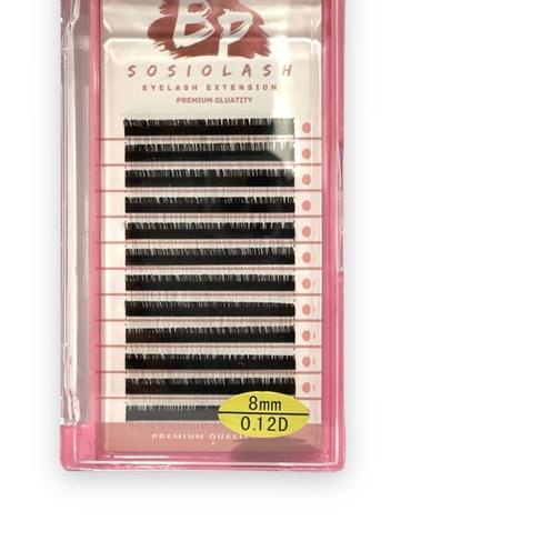 ✸ Sosiolash - 0.12D Pink Series Eyelash Extension Classic Lash Reguler ✵