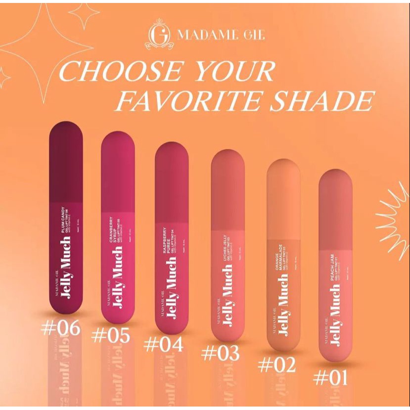 MADAME GIE MADAME JELLY MUCH - LIP TINT JELLY