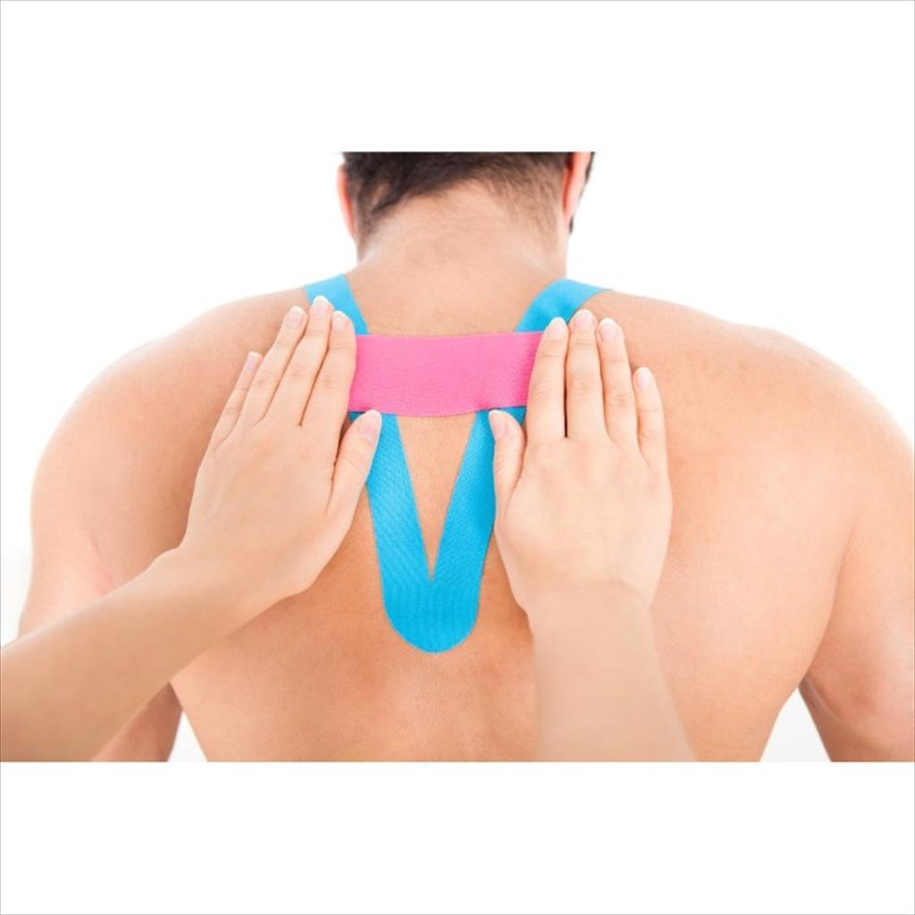 Sport Elastic perban lakban kinesio lindungi cedera tubuh kaki pinggang tangan kepala atlet Kinesiology Tape Medical Bandage Injury Support KT - Multi-Color