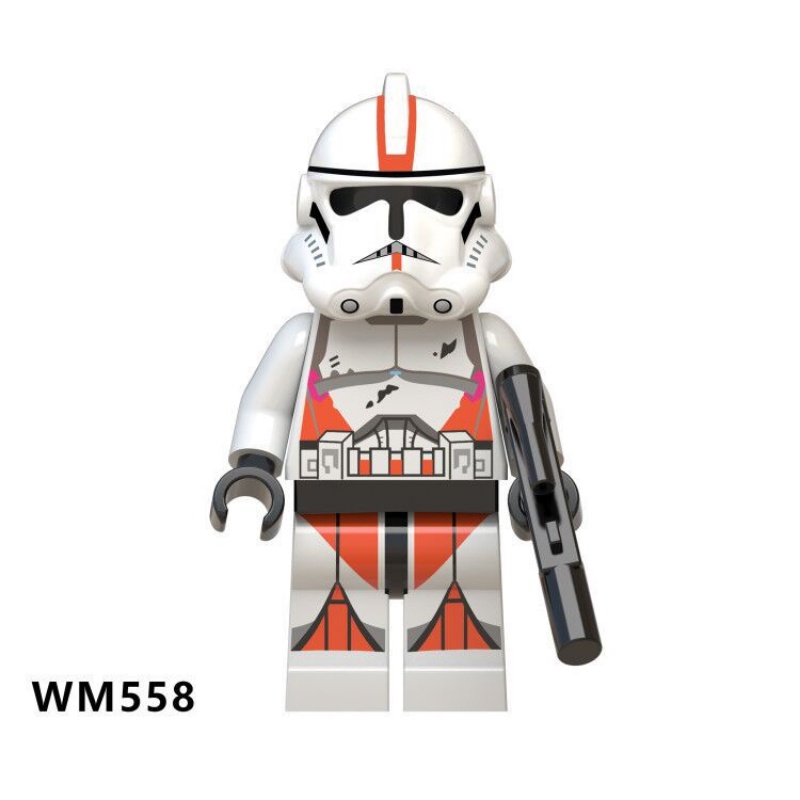 Blok Bangunan Minifigures Imperial Stormtrooper Darth Vader Star Wars Mini Angka Mainan Hadiah Ulang Tahun