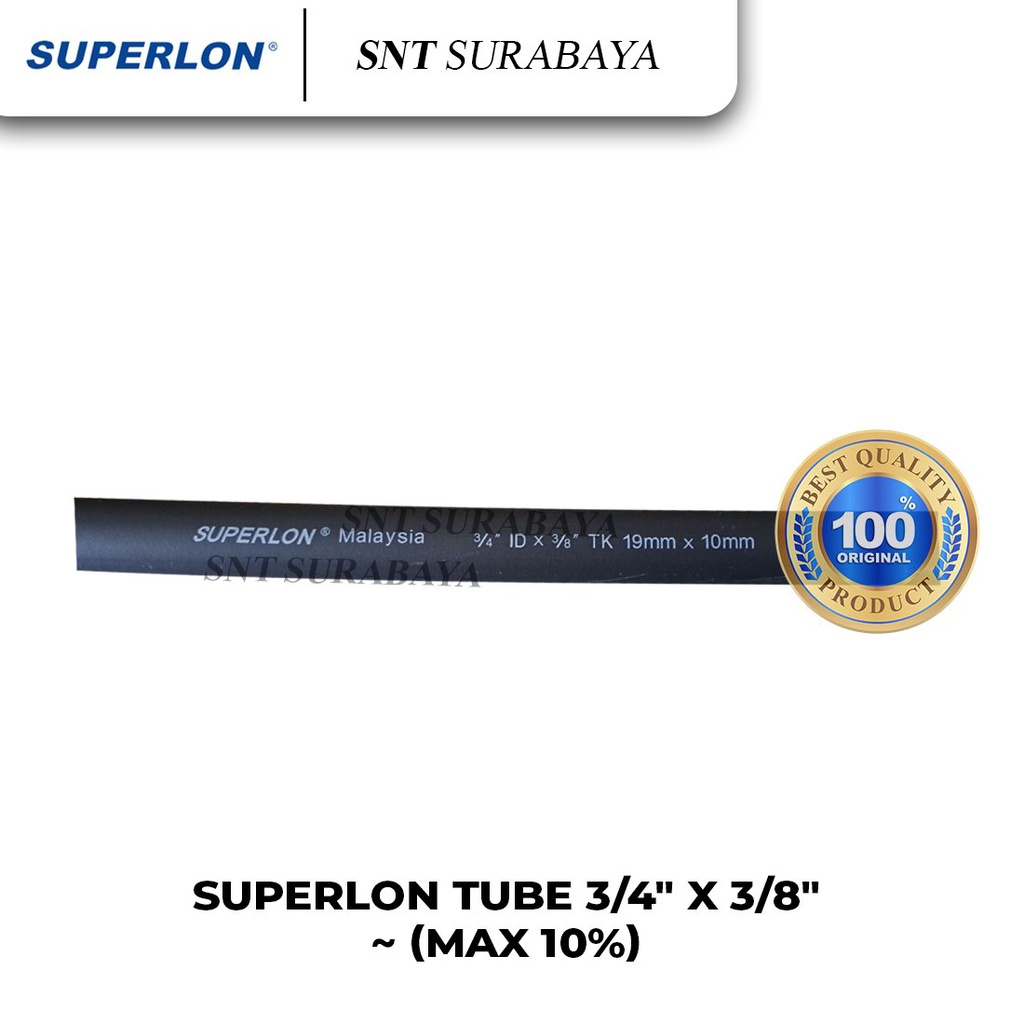 SUPERLON TUBE 3/4 X 3/8 - INSULATION PIPE 3/4 X 3/8 SUPERLON