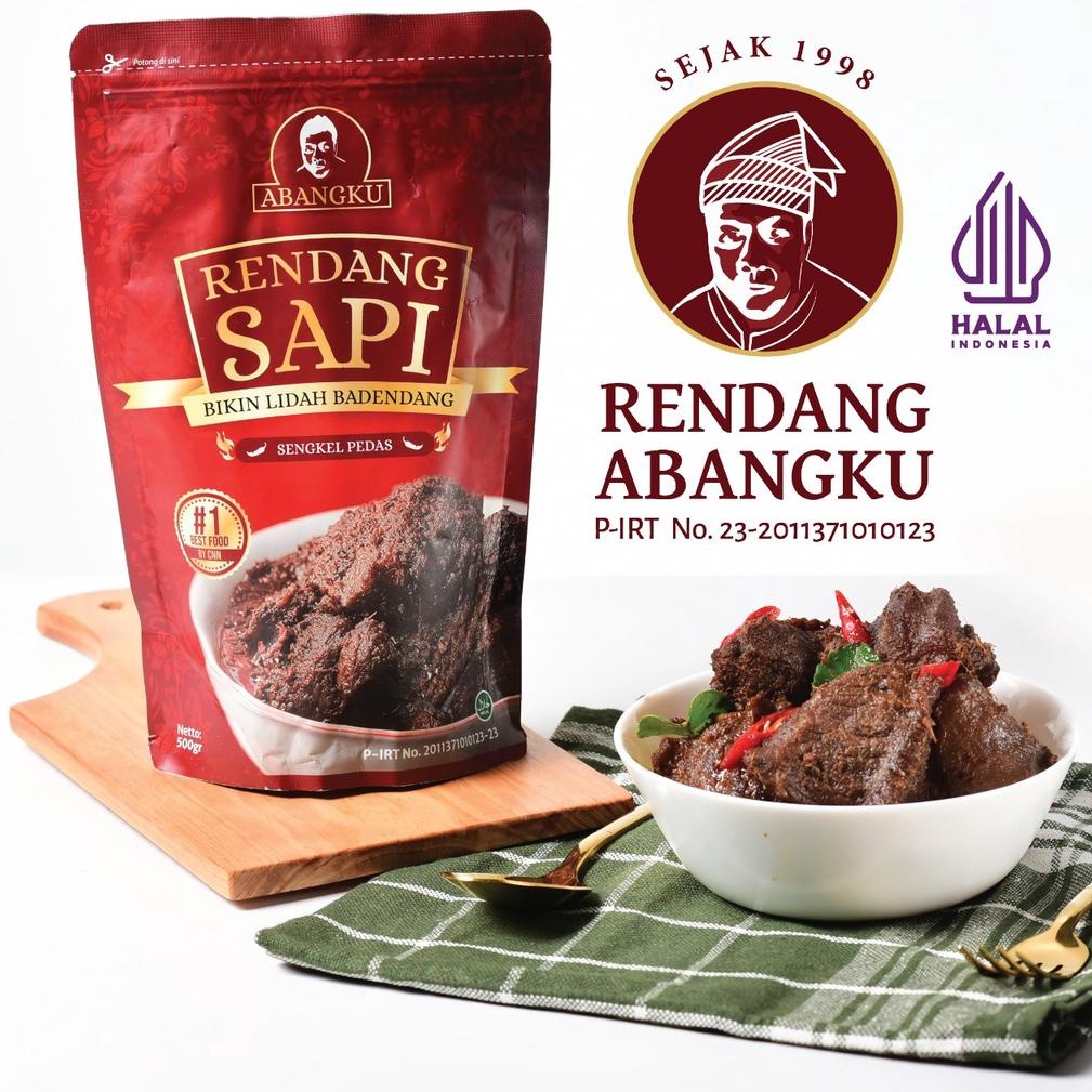 

Terbaru Rendang Padang Daging Sapi Asli by ABANGKU Halal PIRT bumbu melimpah - siap kirim seIndonesia dan export keluar Indonesia