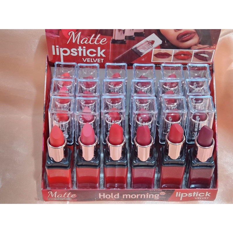 [ Satuan ] hold morning lipstik velvet 5163