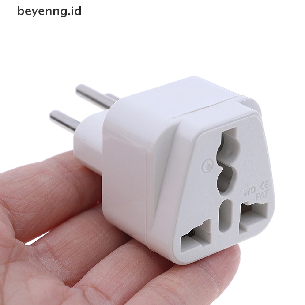 Beyen Universal UK/US/EU Ke Swiss Colokan Listrik AC travel adapter converters ID