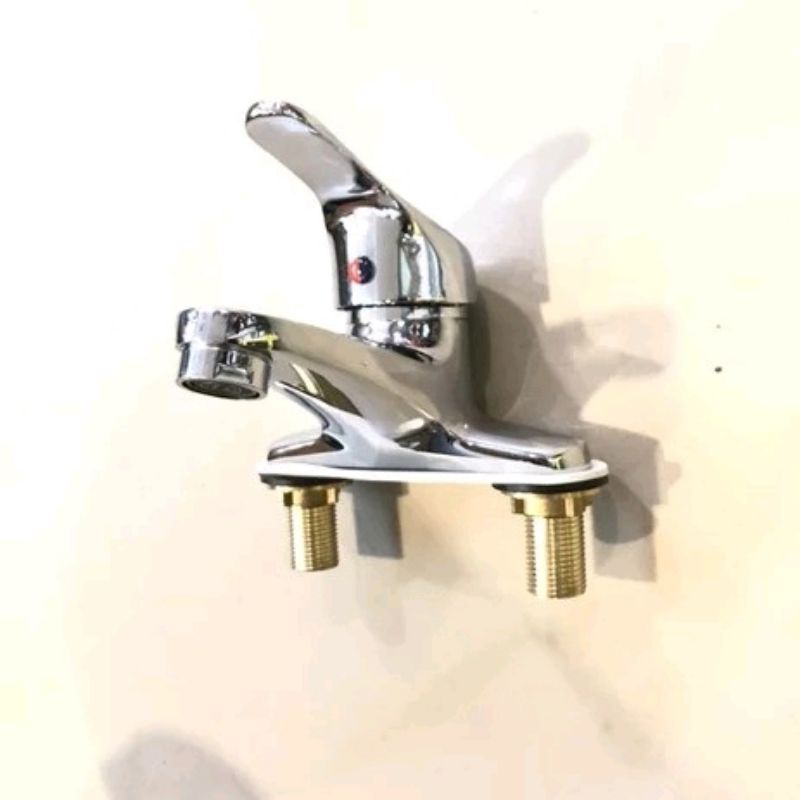 KRAN WASTAFEL AIR  PANAS DINGIN, BAHAN KUNINGAN