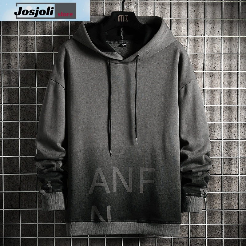 JOSJOLI_PIYAMA/Sweater Hoodie Anf/Atasan Pria Dewasa Lengan Panjang/Fit to L