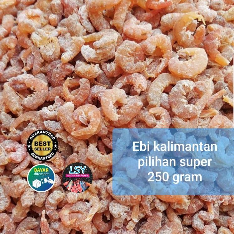 

Realpct ebi kalimantan super pilihan 250gr