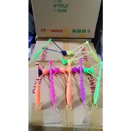 Mainan Grosir 1lusin(12ser) Lato Lato Gagang ETEK etek