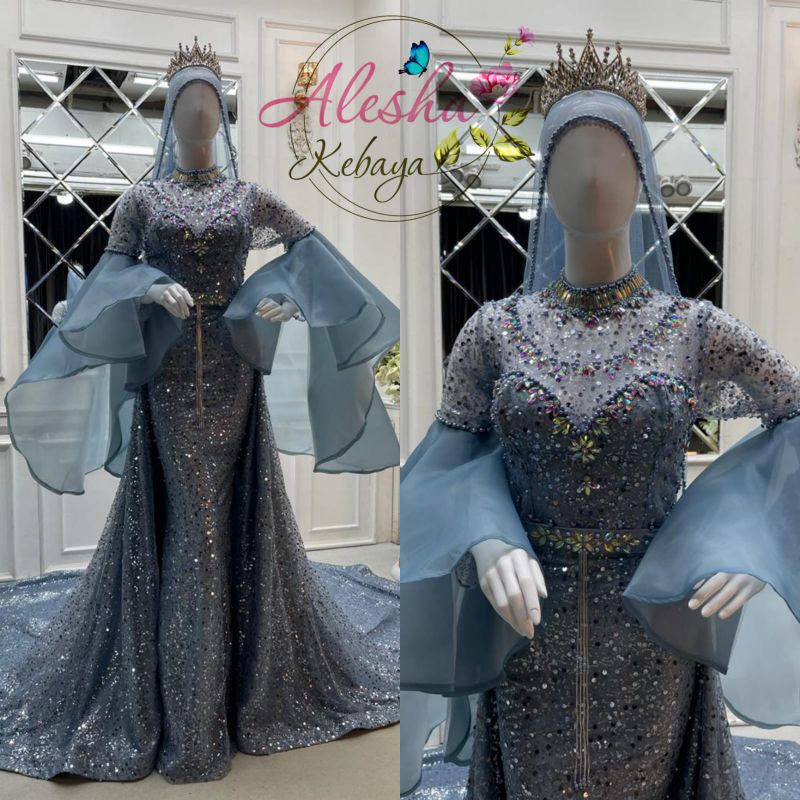 Gaun pengantin squeen/gaun pengantin terbaru/wedding dress