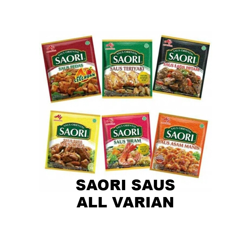 

Saori Saus Sachet All Varian