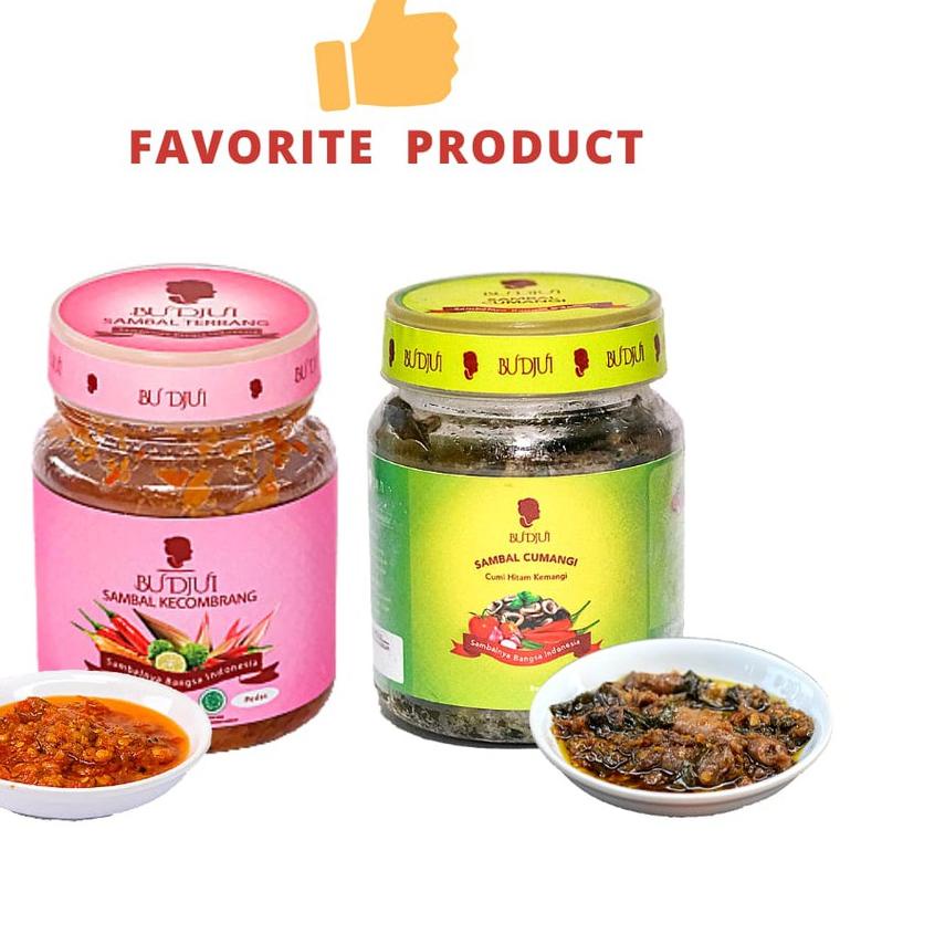 

➽ SAMBAL BU DJUI Paket Hemat Sambal Favorite ➬