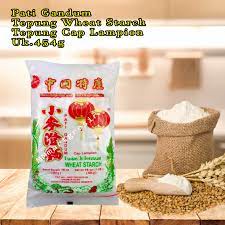 

BAHAN KUE TEPUNG PATI GANDUM TANG MIEN CAP LAMPION DIMSUM SIOMAY HAKAU PANGSIT WHEAT STRARCH BAHAN BAKINGTEPUNG TANG MIN DIM SUM MURAH