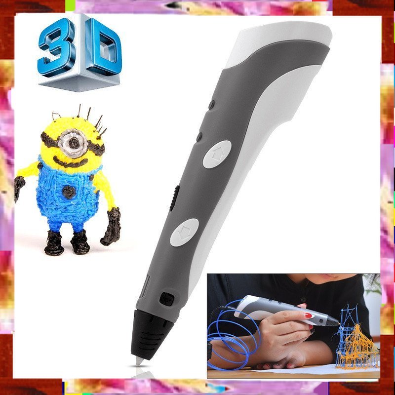 

Termurah Cuci Gudang Stereoscopic Printing Pen for 3D Drawing - RP-100A - White/BlackTermurah Cuci Gudang