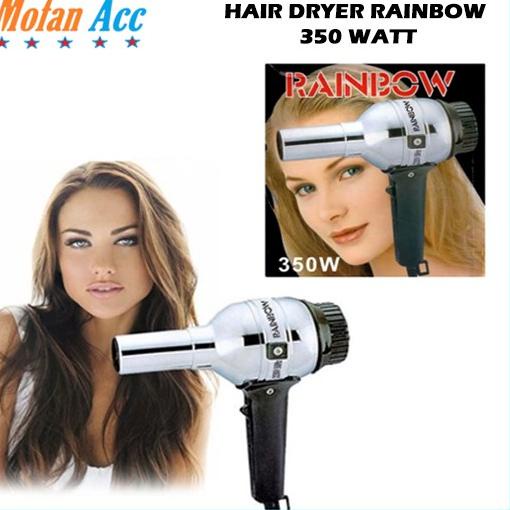 MALL Hair Dryer RAINBOW Pengering Rambut 350/850W hairdryer panas bulu anjing kucing low watt kecil 