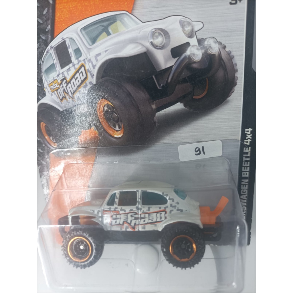 Matchbox - Volkswagen Beetle 4x4 White MBX Explorers