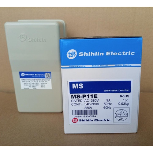 DOL Magnetic Motor Starter SHIHLIN MSP11E MS-P11E